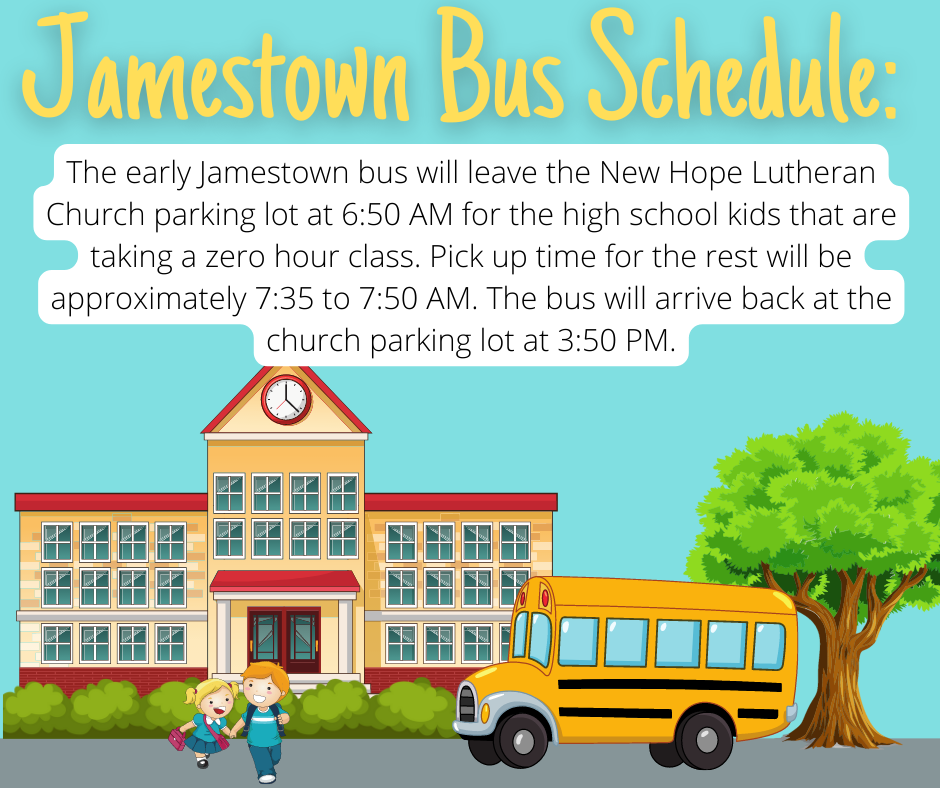 Jamestown Bus Information