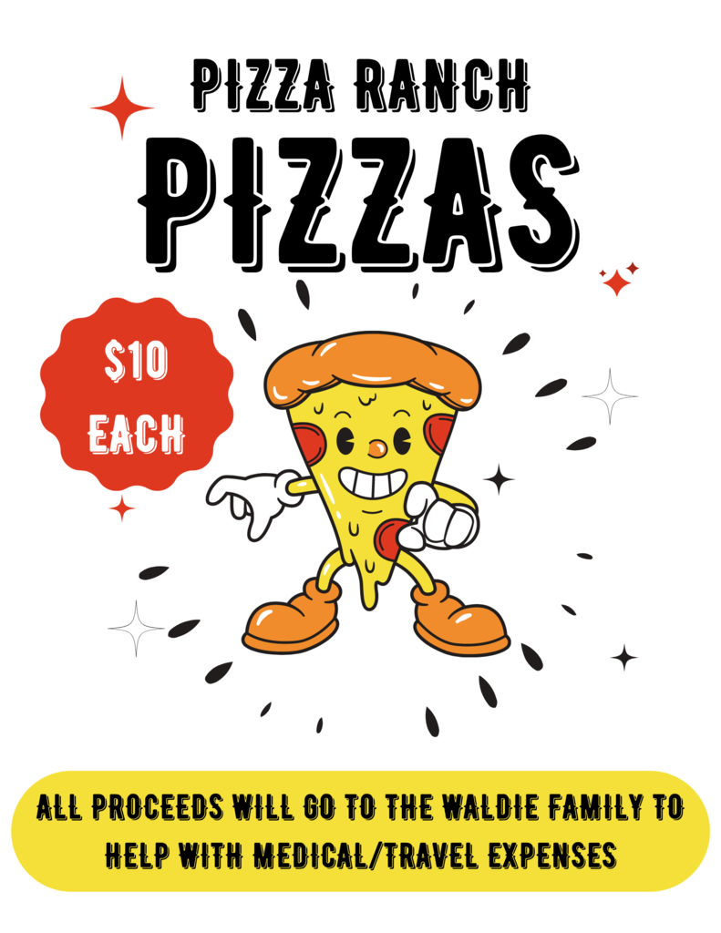 Pizza Ranch Fundraiser Flyer